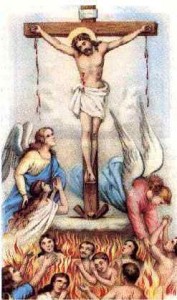 souls purgatory prayer holy blood haunted poor christ jesus releasing cross mary hands re prove precious ten pierced woman dear